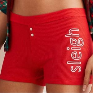 Aerie Pajama shorts. Very soft and comfortable.